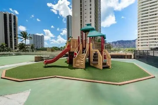 High Level Ocean View Corner Condo With Free Parking Honolulu 0*,  Stany Zjednoczone Ameryki